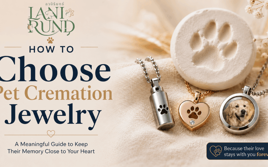 How to Choose Pet Cremation Jewelry to Keep Your Pet’s Memory Close for Years to Come