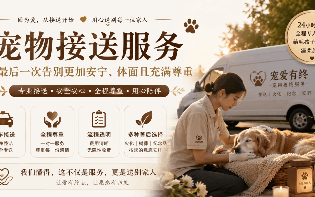 宠物接送服务：让最后一次告别更加安宁、体面且充满尊重