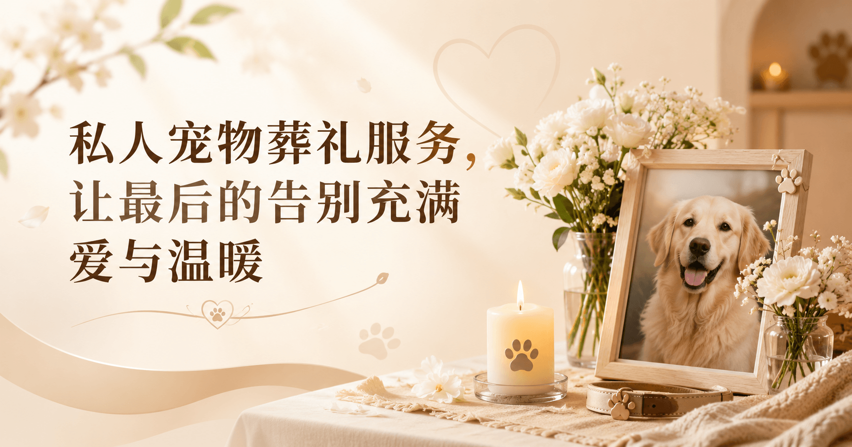 私人宠物葬礼服务，让最后的告别充满爱与温暖