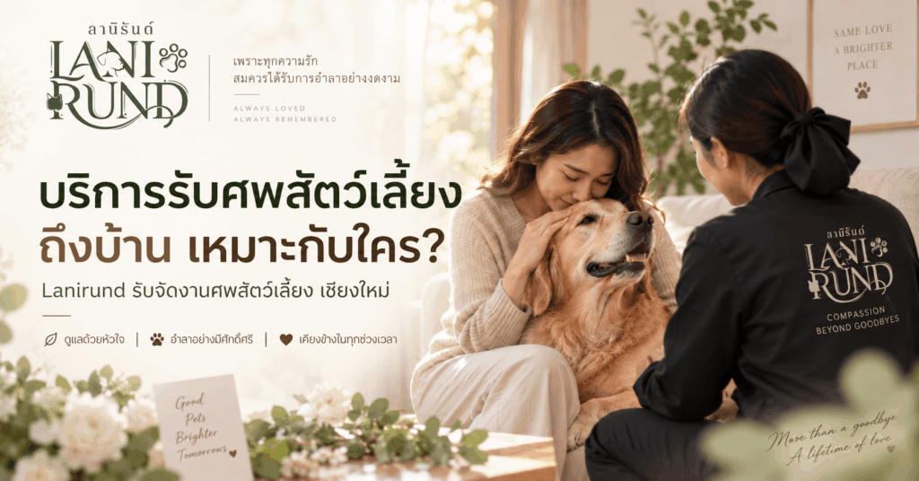 บริการรับศพสัตวเหมาะกับใคร