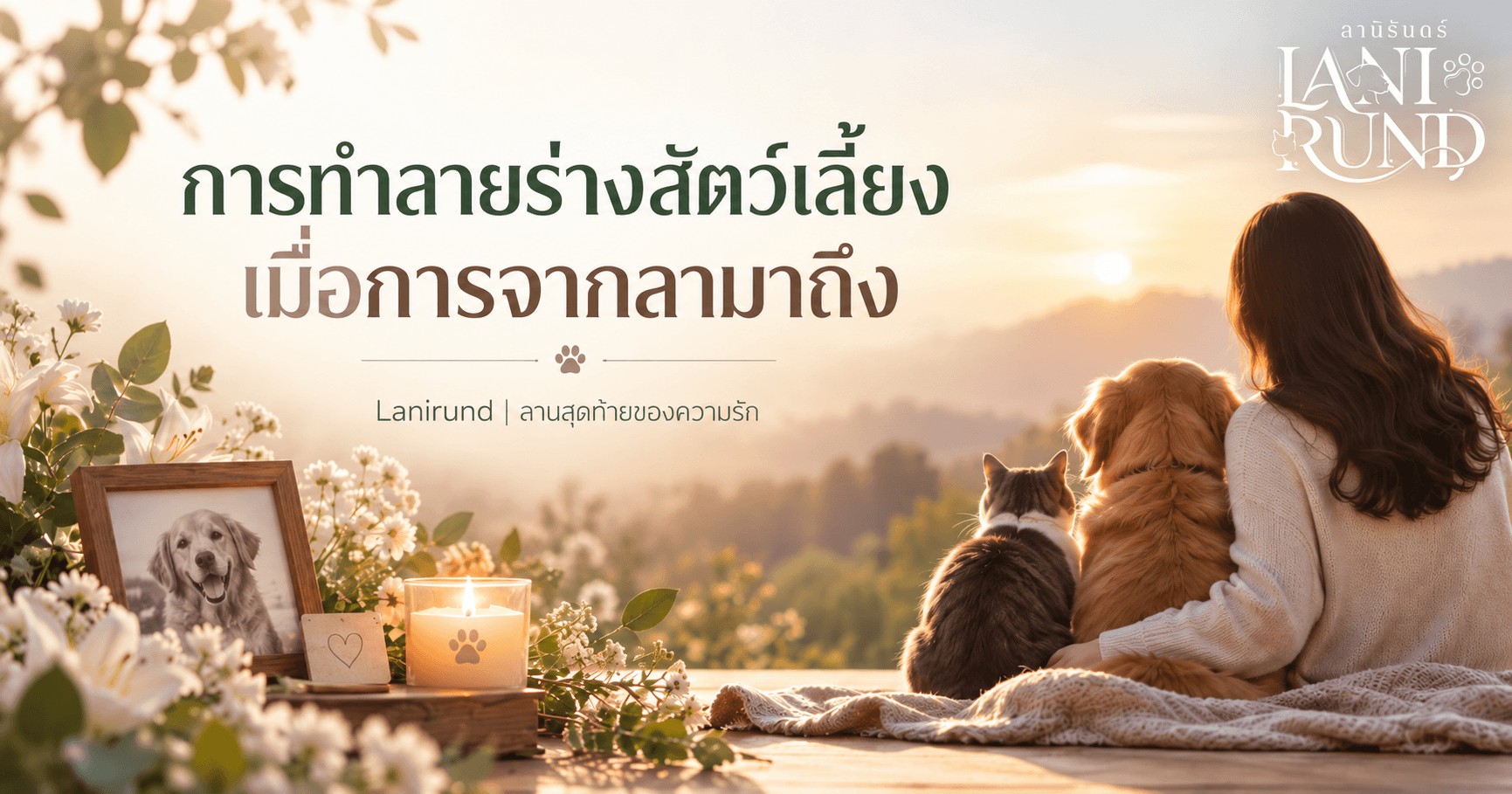 การทำลายร่างสัตว์เลี้ยง อย่างเหมาะสม พร้อมแนวทางส่งความรักครั้งสุดท้าย