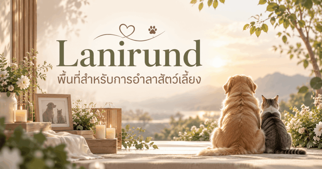การบอกลาสัตว์เลี้ยงแสนรักอย่างสงบและอบอุ่น